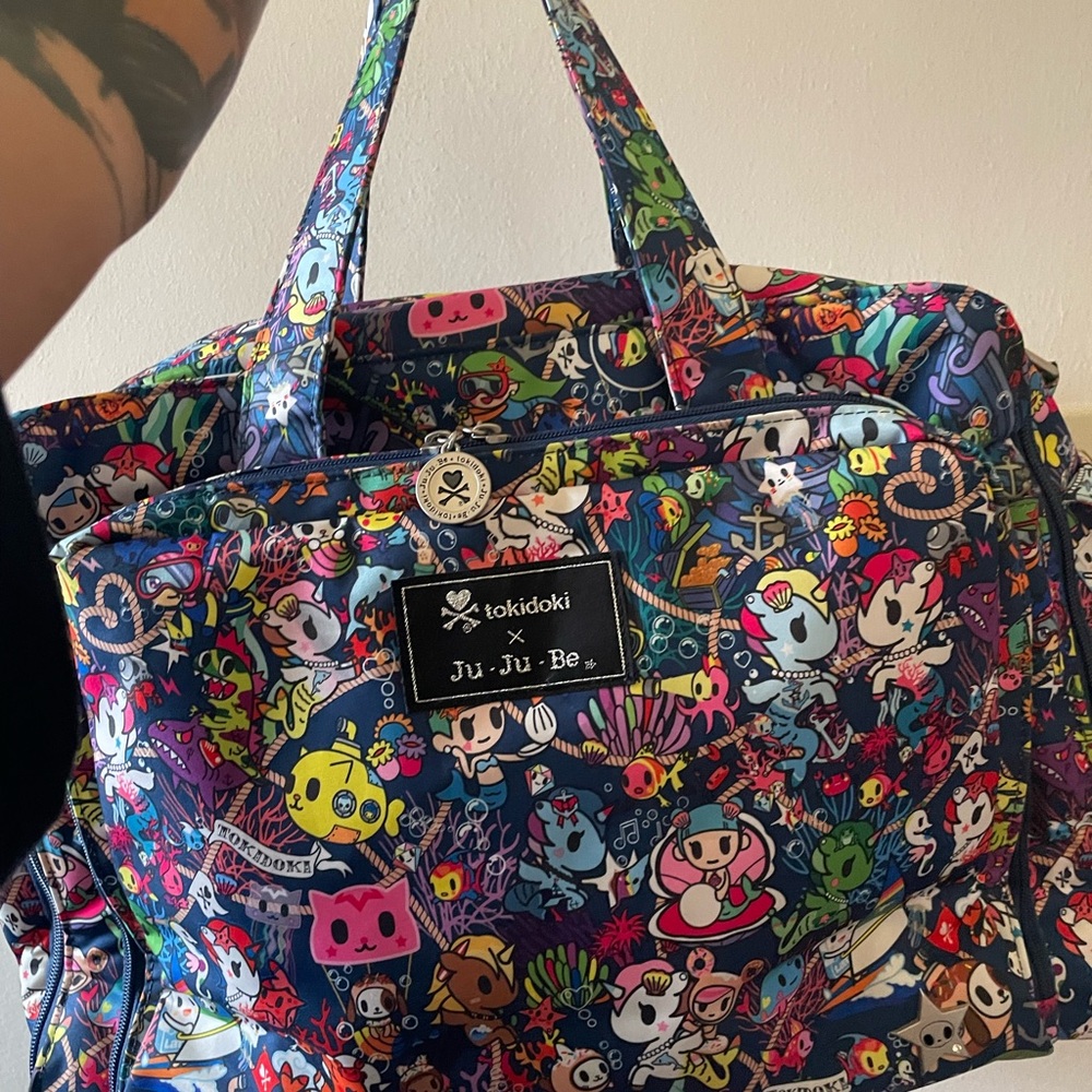 Tokidoki x jujube be prepared diaper bag